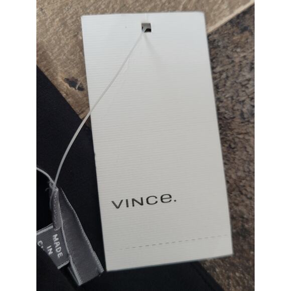 NWT VINCE Inverted Front Pleat Black Mini Skirt Preppy School‎ Girl Womens 8 - Picture 4 of 8